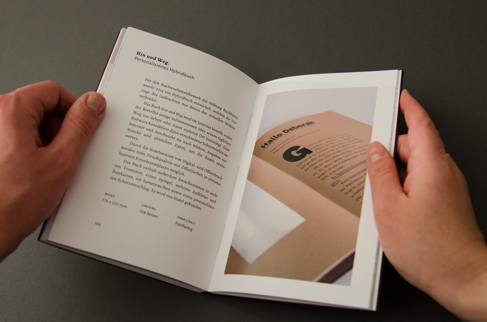 Abbildung: Eine beliebige Doppelseite aus dem Inhalt des Buches mit einem gemeinsamen Projekt.